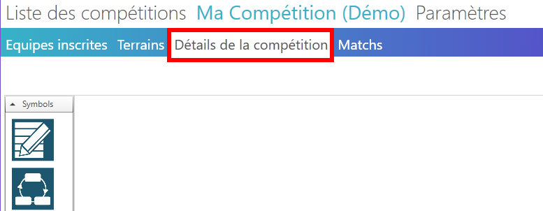 Détails de la compétition