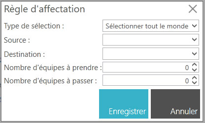 Ajouter règle