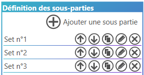 Ajouter des sous-rencontres
