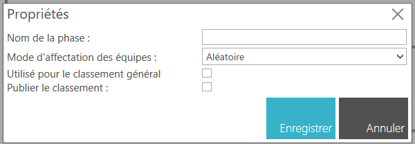 Propriétés phase de rencontre unique
