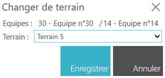 Sélectionner terrain