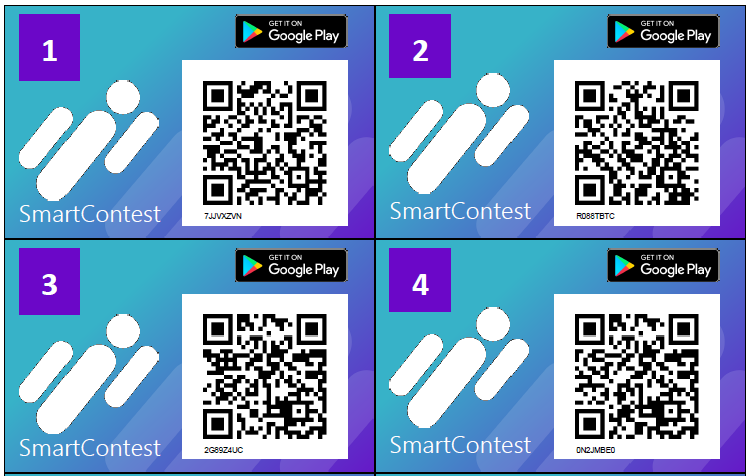 Lot de QR-codes