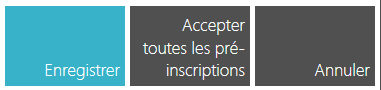 Accepter toutes les pré-inscriptions